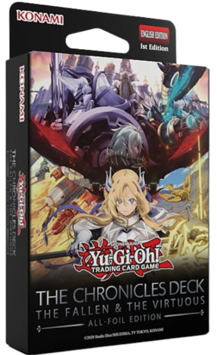 Yu-Gi-Oh The Chronicles Deck: The Fallen & The Virtuous - All Foil- Edition