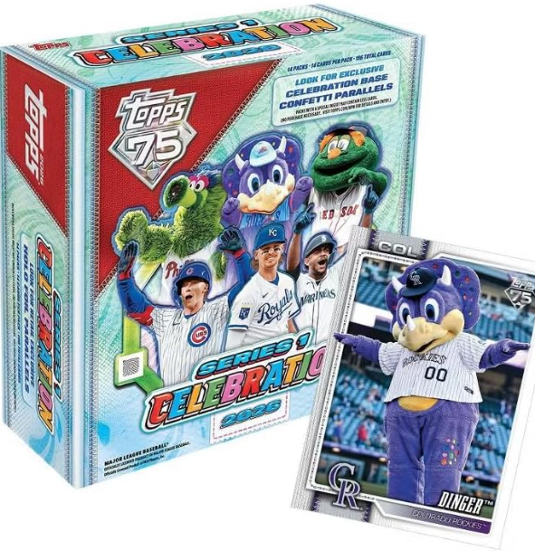 2026 Topps Series 1 Baseball Celebration Mega Box