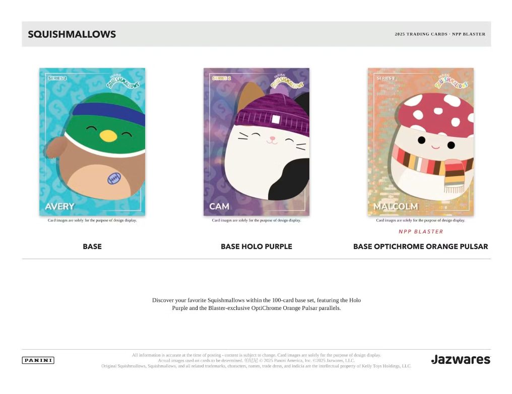 2025 Panini Squishmallow Blaster Box