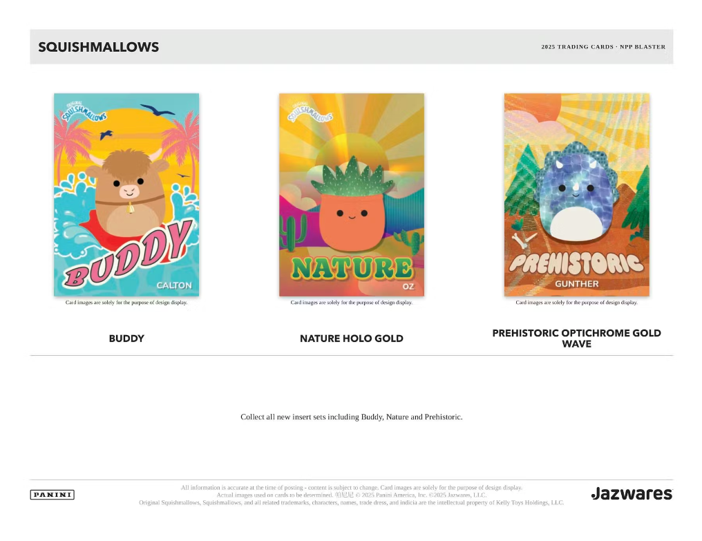 2025 Panini Squishmallow Blaster Box