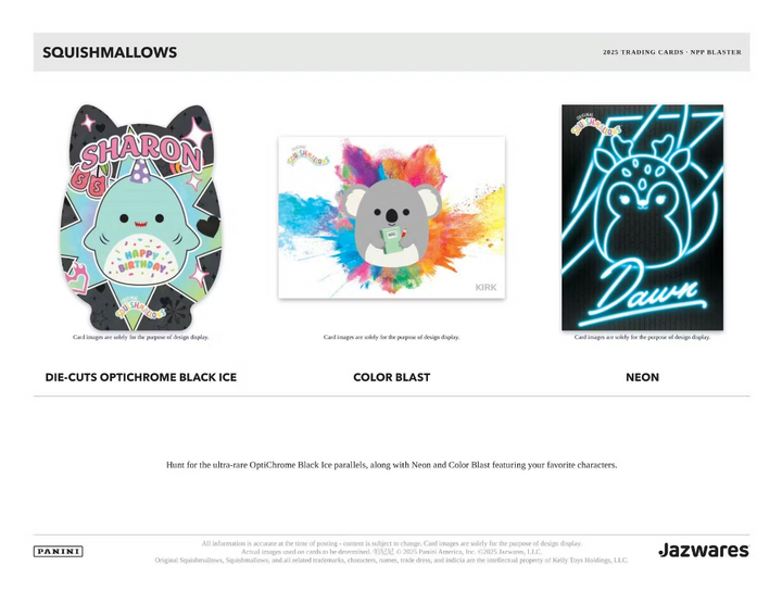 2025 Panini Squishmallow Blaster Box