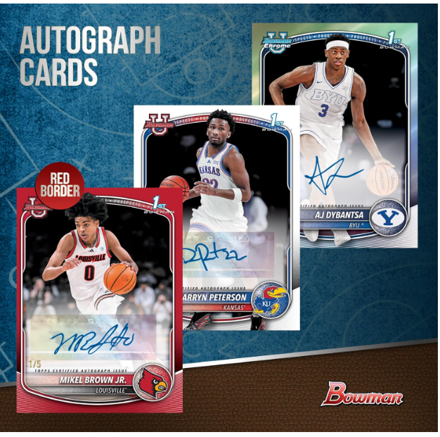 2025-26 Topps Bowman Basketball Value Box