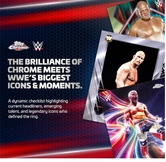 2026 Topps WWE Chrome Mega Box