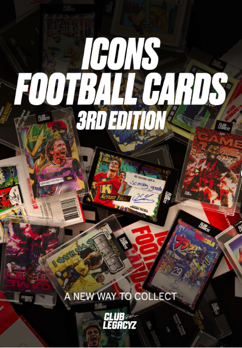 2026 Club Legacyz Icons Soccer 3Rs Edition Hobby Box -  Mini Box