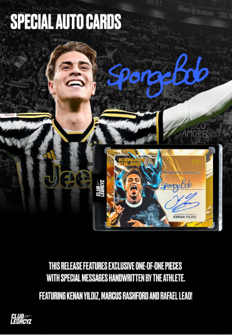 2026 Club Legacyz Icons Soccer 3Rs Edition Hobby Box -  Mini Box