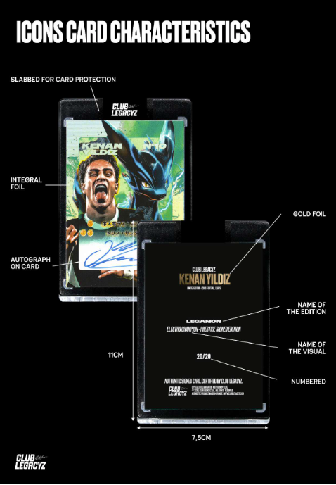 2026 Club Legacyz Icons Soccer 3Rs Edition Hobby Box -  Mini Box