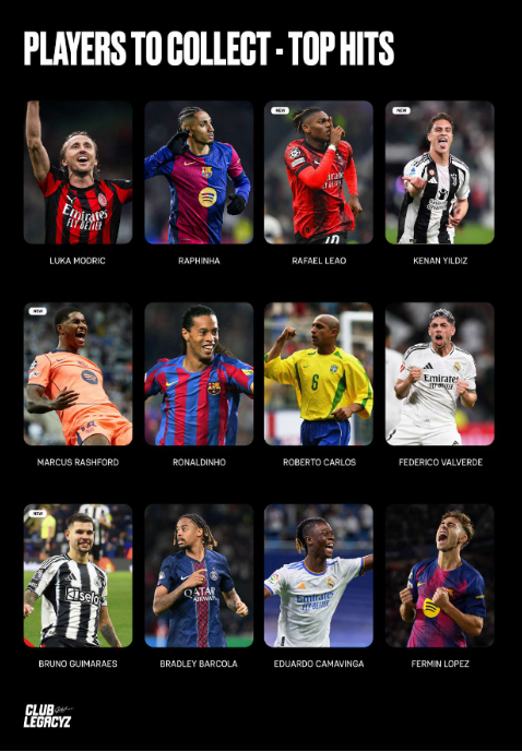 2026 Club Legacyz Icons Soccer 3Rs Edition Hobby Box -  Mini Box