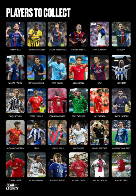 2026 Club Legacyz Icons Soccer 3Rs Edition Hobby Box -  Mini Box