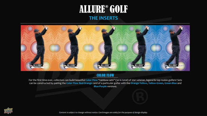 2026 Upper Deck Allure Golf Blaster Box