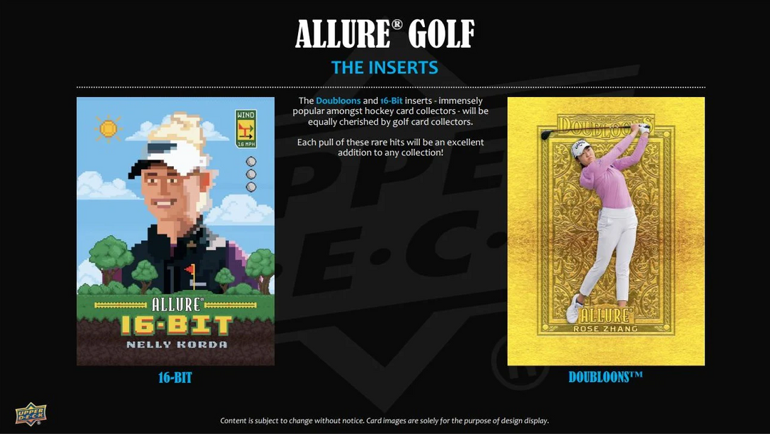 2026 Upper Deck Allure Golf Blaster Box