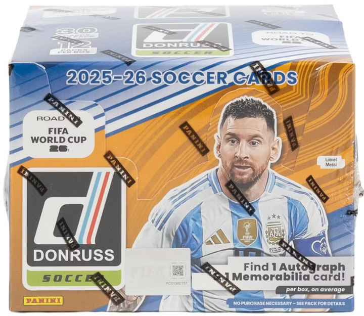 2025/26 Panini Donruss Road to FIFA World Cup Soccer Hobby Box