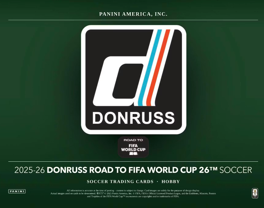 2025/26 Panini Donruss Road to FIFA World Cup Soccer Hobby Box