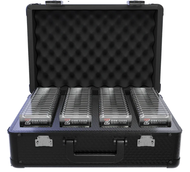 Zion Slab Case T (Toploader and One-Touch/Mags) - 4 Row Case -  Black Diamond