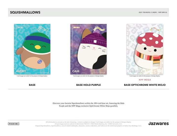 2025 Panini Original Squishmallows Mega Hobby Box (Series 2)