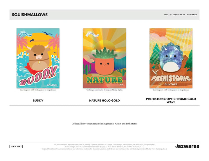 2025 Panini Original Squishmallows Mega Hobby Box (Series 2)