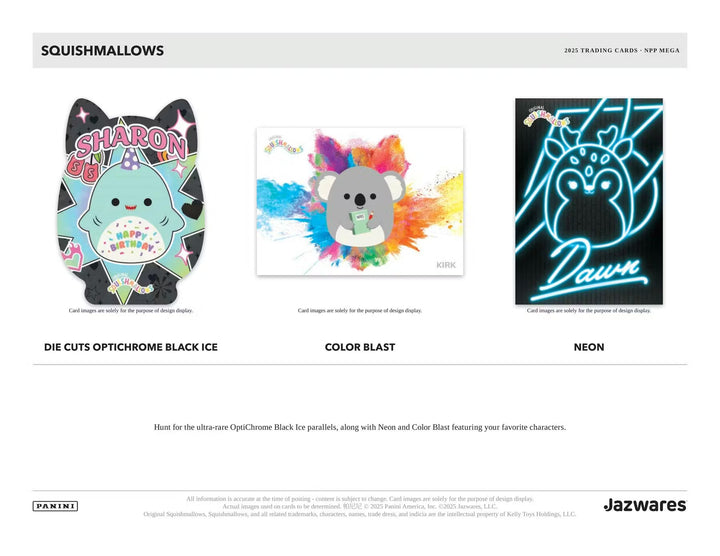 2025 Panini Original Squishmallows Mega Hobby Box (Series 2)