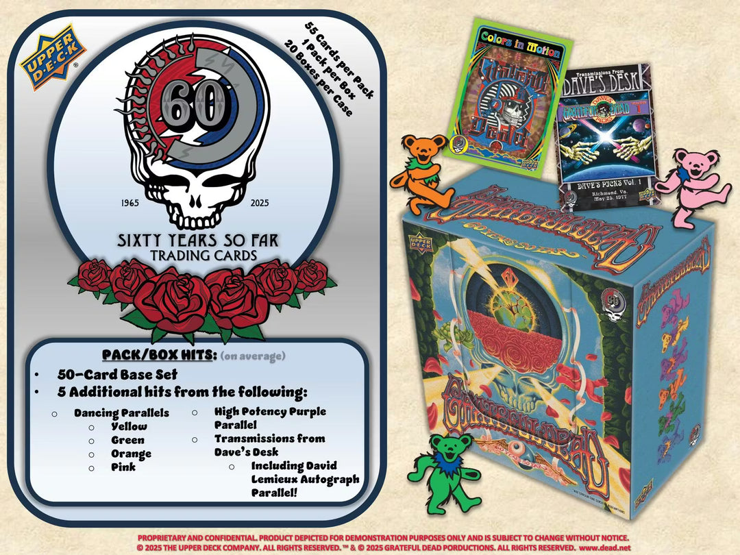 Upper Deck Grateful Dead 60 Years So Far Box Set