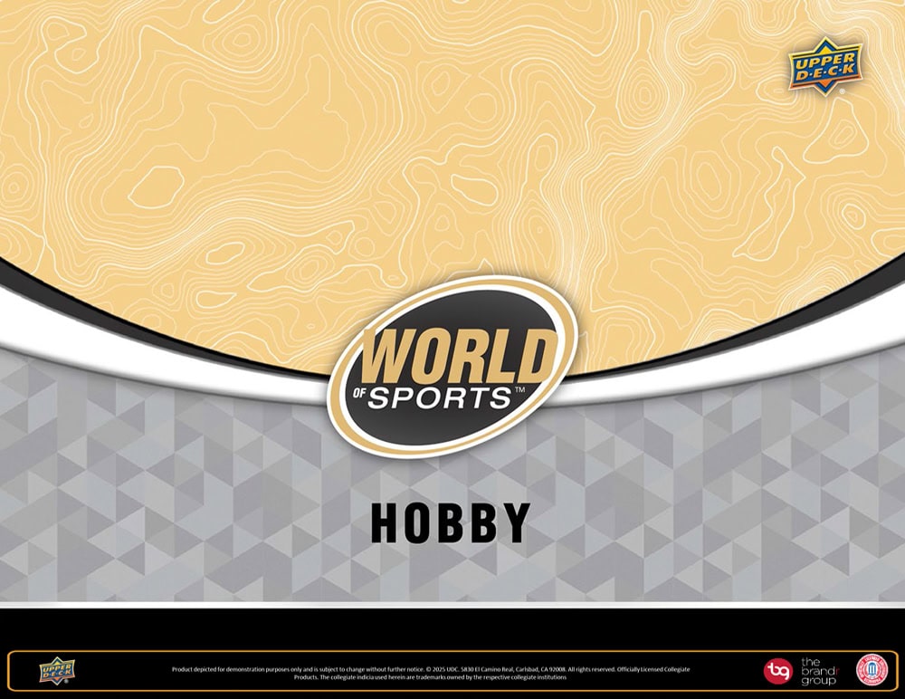 Upper Deck World of Sports Hobby Box (Call For Pricing)