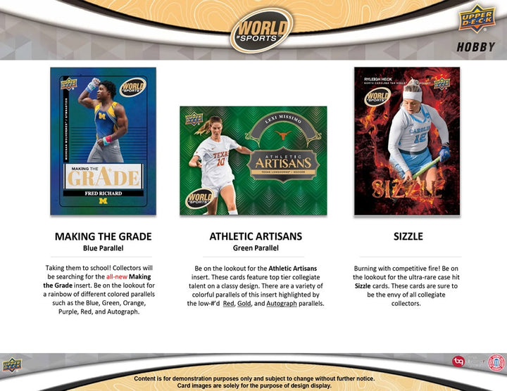 Upper Deck World of Sports Hobby Box (Call For Pricing)