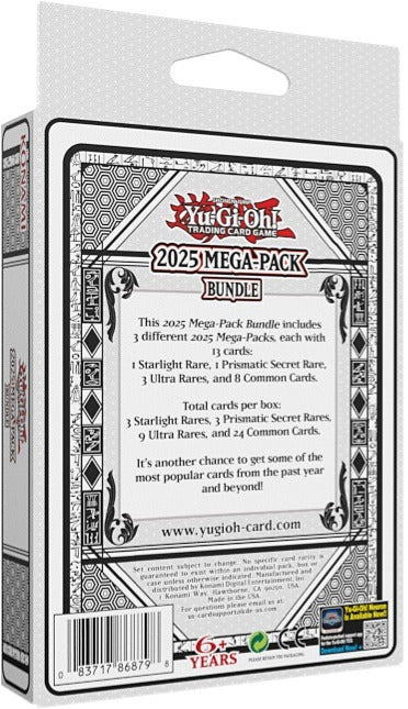 Yu-Gi-Oh! 2025 Mega-Pack Bundle