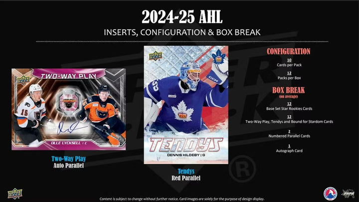 2024-25 Upper Deck AHL Hockey