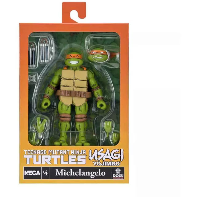 Teenage Mutant Ninja Turtles x Usagi Yojimbo - Michaelangelo  - NECA - Figures