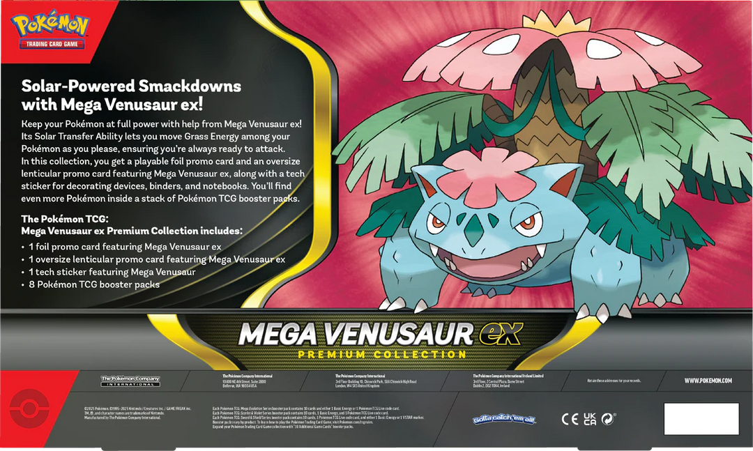 Pokémon Mega Venusaur EX Premium Collection Box