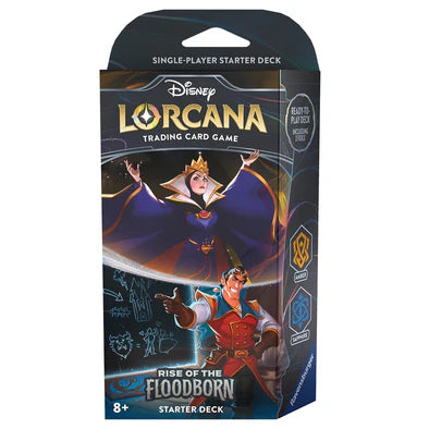 Lorcana - Rise Of The Floodborn Amber & Sapphire Starter Deck