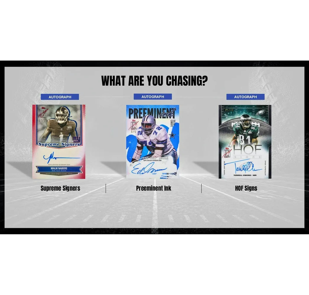 2025 Topps Signature Class Football Mega Box
