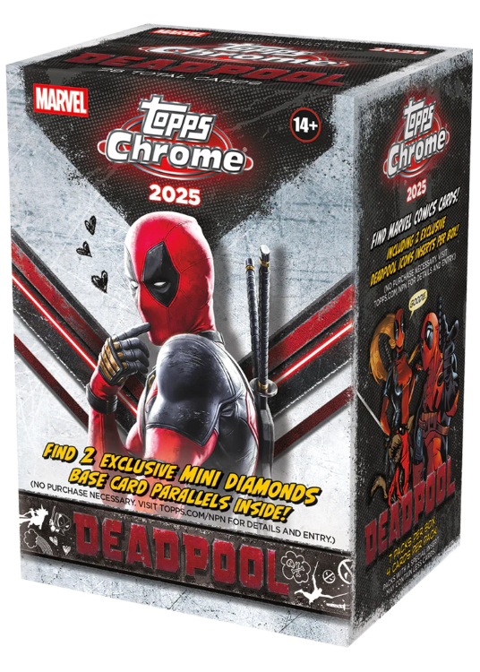 2025 Topps Chrome Deadpool Value Box
