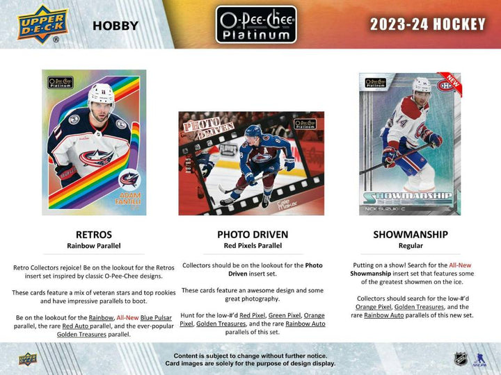 2023-24 Upper Deck O-Pee-Chee Platinum Hockey Blaster Box