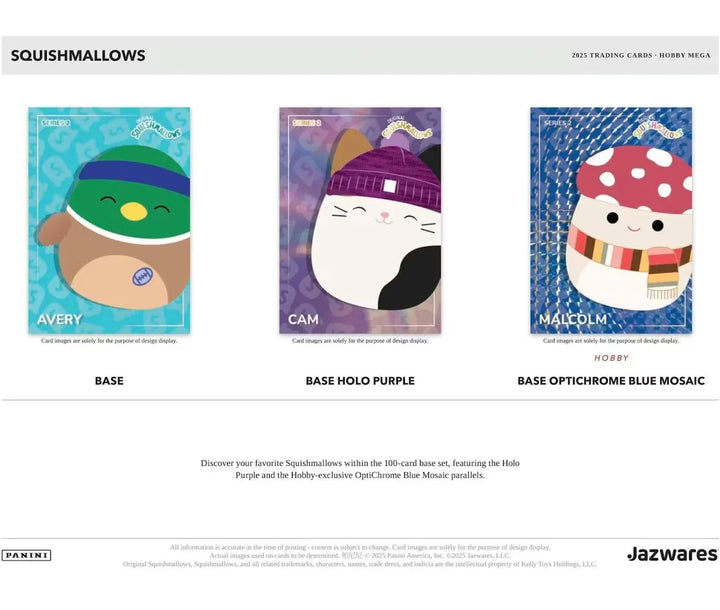 2025 Panini Squishmallows Hobby Mega Box