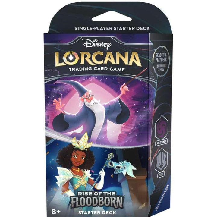 Lorcana - Rise Of The Floodborn Amethyst & Steel Starter Deck