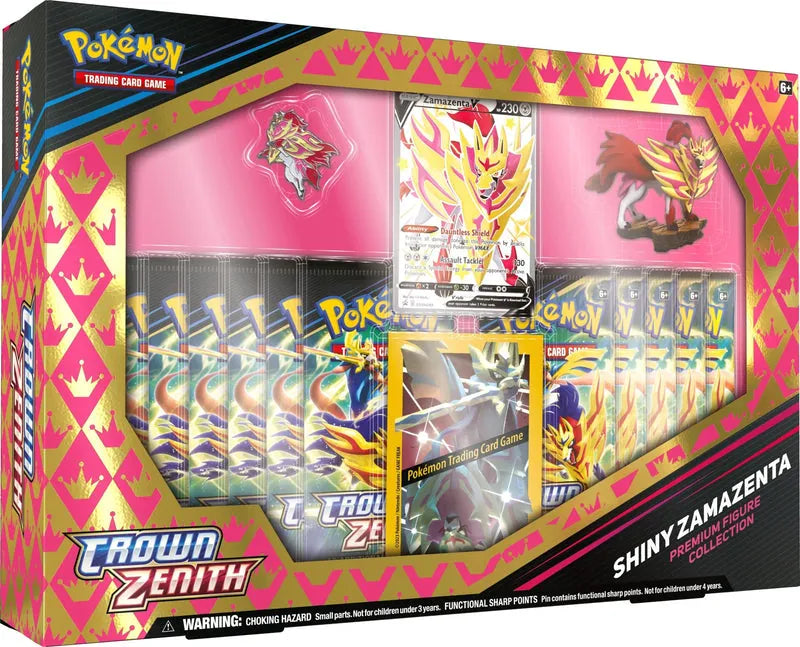 Pokémon - Sword &amp; Shield: Crown Zenith - Premium Figure Collection (Shiny Zamazenta)