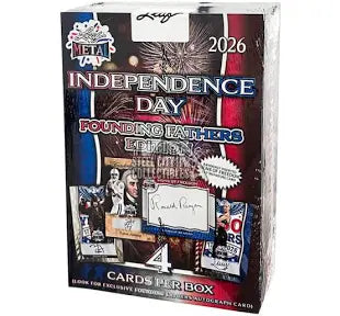 2026 Leaf Metal Independence Day Founding Fathers Edition Box