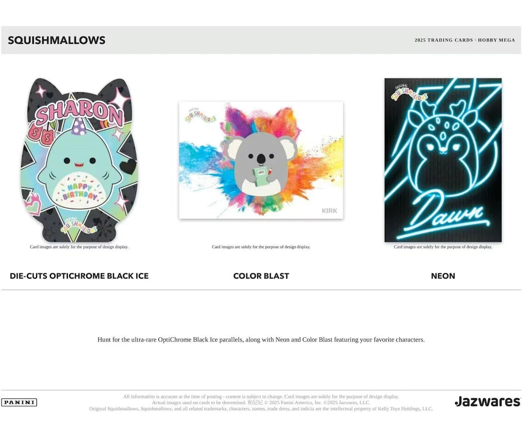 2025 Panini Squishmallows Hobby Mega Box