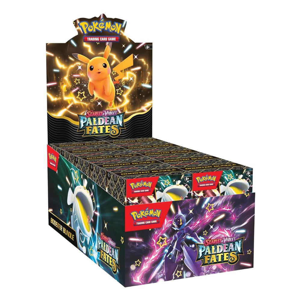 Pokémon Scarlet &amp; Violet Paldean Fates Booster Bundle - Sealed Box