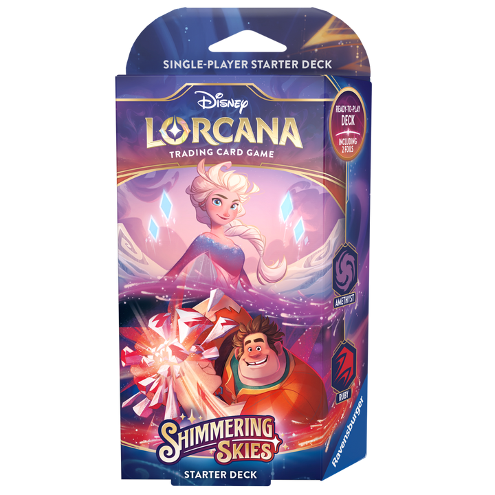 Lorcana - Shimmering Skies Amethyst & Ruby Starter Deck