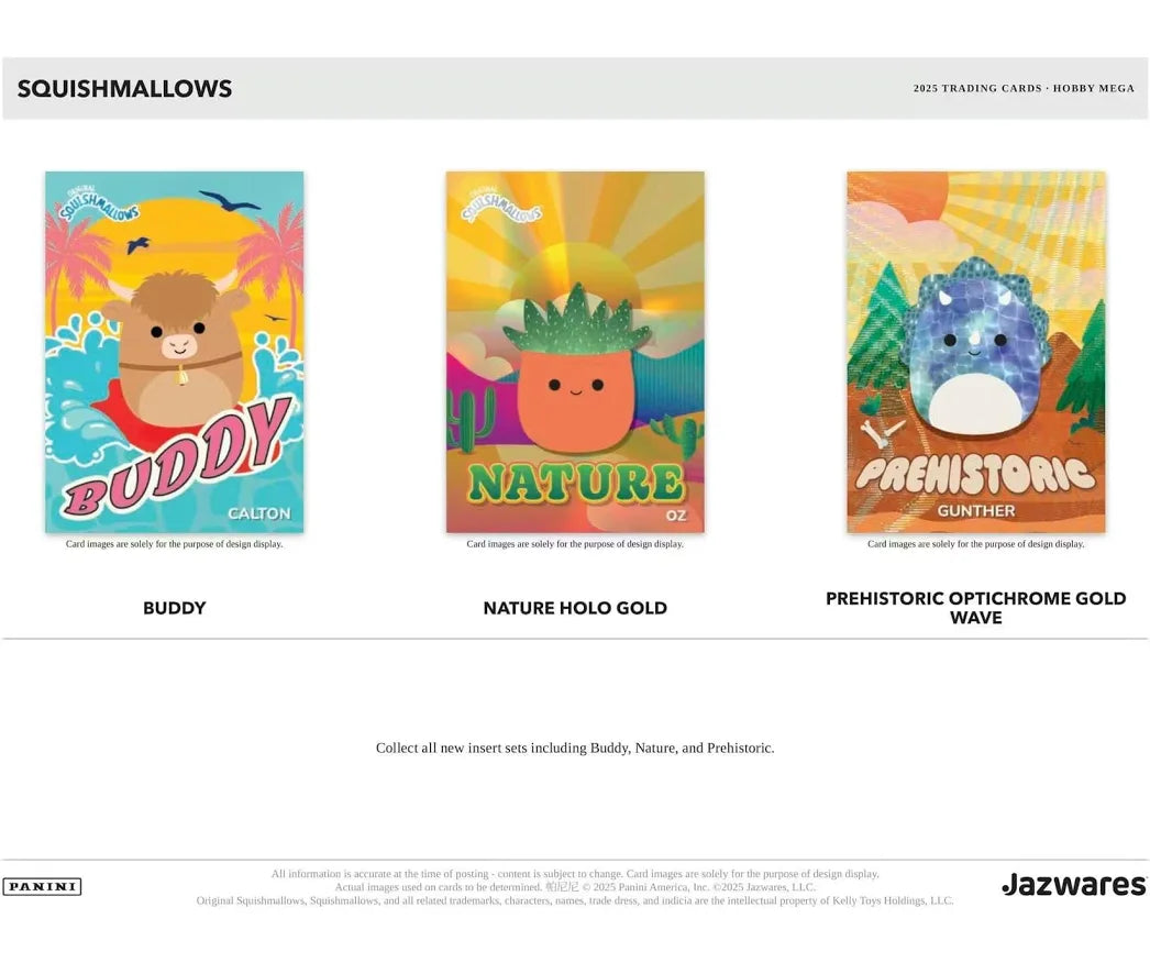 2025 Panini Squishmallows Hobby Mega Box