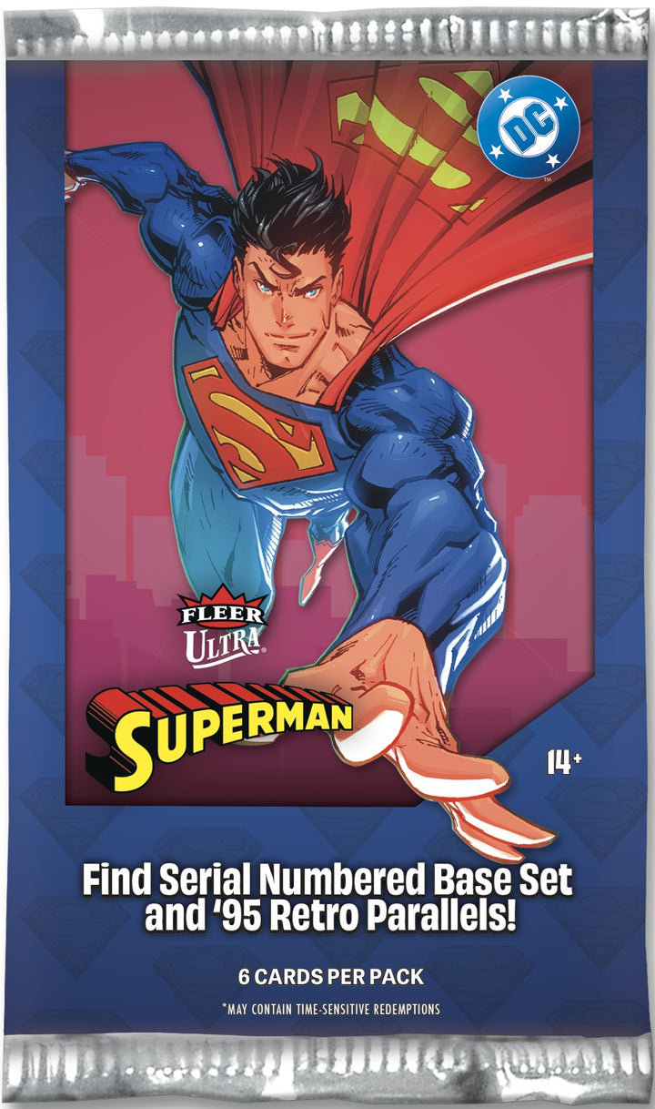 2026 Upper Deck Fleer Ultra Superman Blaster