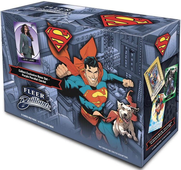 2025 Fleer Brilliants Superman Mega Box